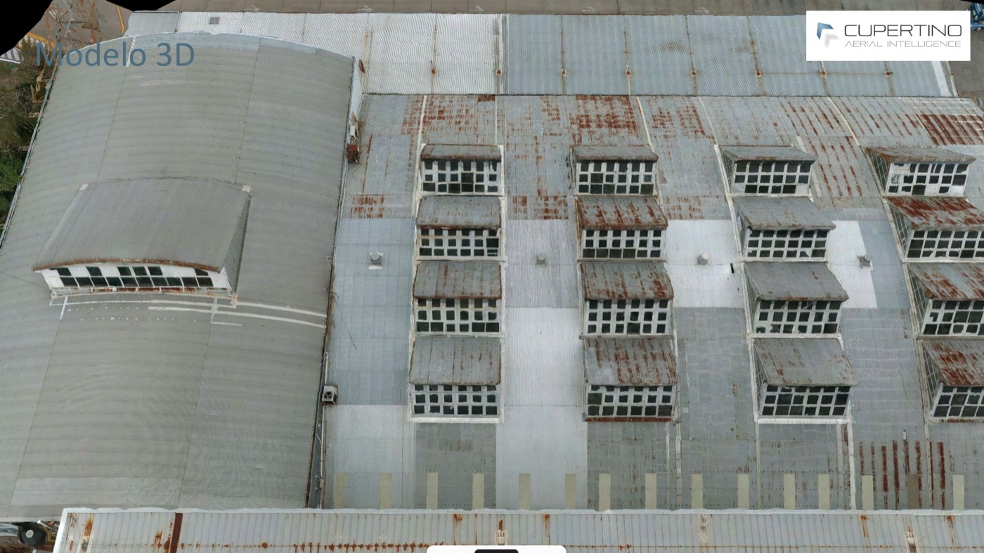 3D model of the facility structures